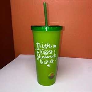St. Patrick’s Day 16 oz Tumbler with Straw
